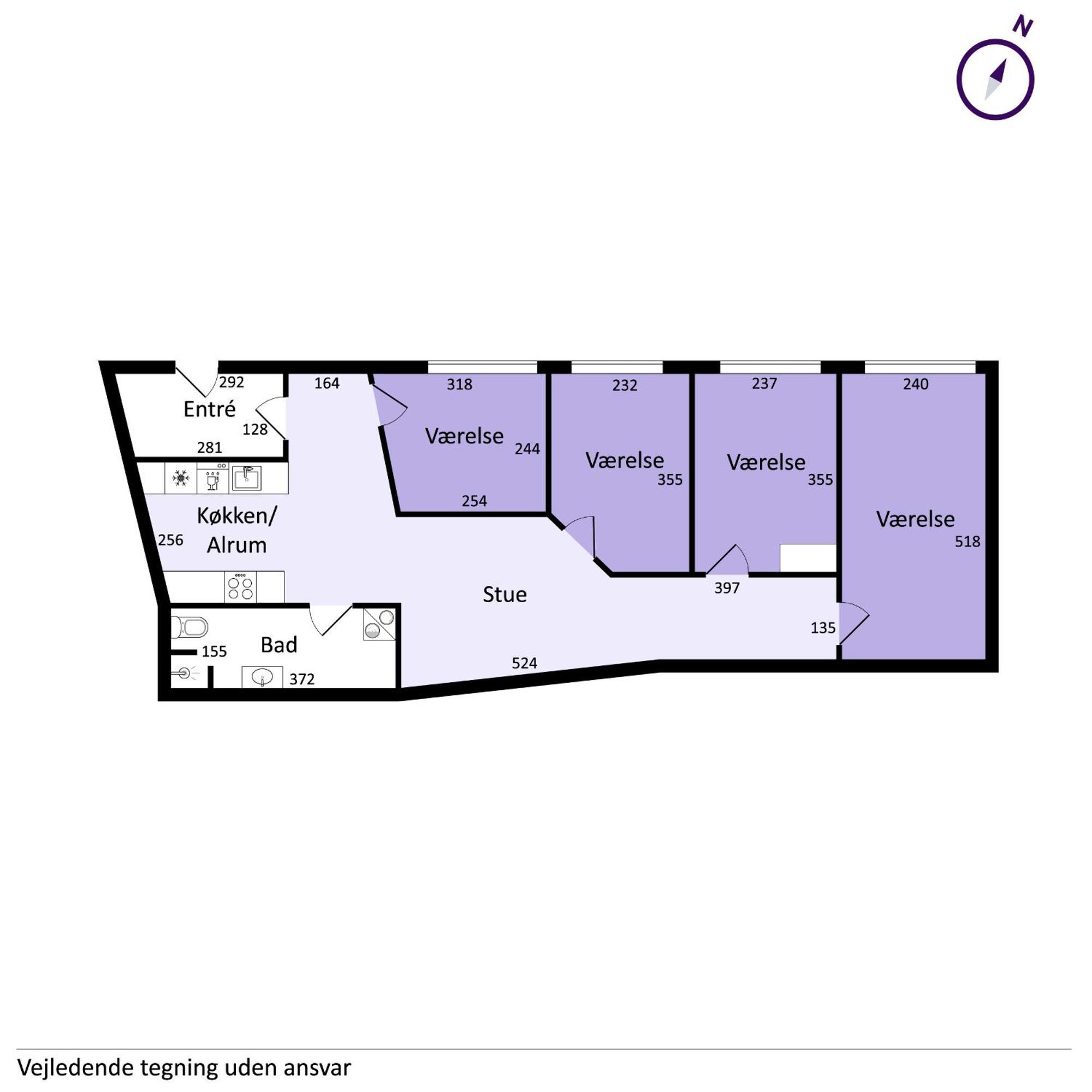 4br Med Plads Til 7 I Hjertet Af *